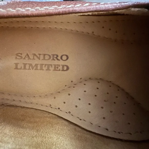Sandro Mens 10 Loafers Brown Soft Leather Comfort/Casual Shoes Made In Brazil - Picture 13 of 13
